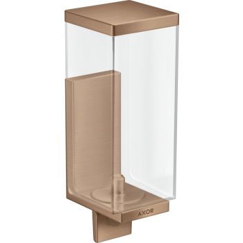  - AXOR Universal Rectangular Dozownik mydła w płynie czerwone złoto szczotkowane 42610310 - 42610310 - Łazienki Szydłowski