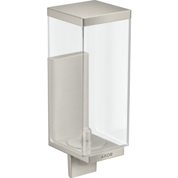 - AXOR Universal Rectangular Dozownik mydła w płynie Stal Szlachetna Optyczna 42610800 - 42610800 - Łazienki Szydłowski