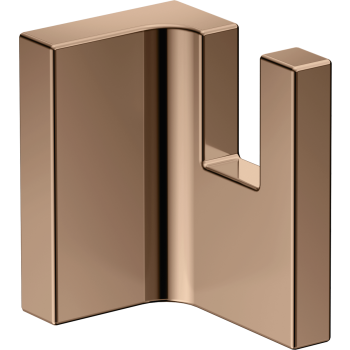  - AXOR Universal Rectangular Haczyk na ręcznik czerwone złoto polerowane 42611300 - 42611300 - Łazienki Szydłowski