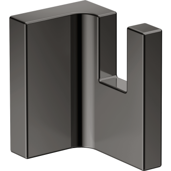  - AXOR Universal Rectangular Haczyk na ręcznik czarny chrom polerowany 42611330 - 42611330 - Łazienki Szydłowski
