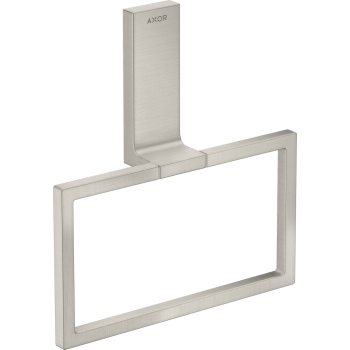 - AXOR Universal Rectangular Wieszak na ręcznik typu Ring stal szlachetna optyczna 42623800 - 42623800 - Łazienki Szydłowski