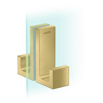 - AXOR Universal Rectangular Uchwyt drzwi prysznicowych mosiądz szczotkowany 42639950 - 42639950 - Łazienki Szydłowski