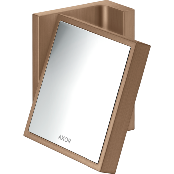  - AXOR Universal Rectangular Lusterko kosmetyczne czerwone złoto szczotkowane 42649310 - 42649310 - Łazienki Szydłowski