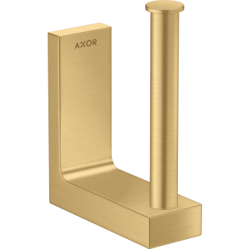 - AXOR Universal Rectangular Uchwyt na zapasowy papier toaletowy złoty optyczny szczotkowany 42654250 - 42654250 - Łazienki Szydłowski