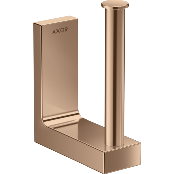  - AXOR Universal Rectangular Uchwyt na zapasowy papier toaletowy czerwone złoto polerowane 42654300 - 42654300 - Łazienki Szydłowski