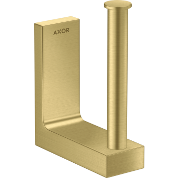 - AXOR Universal Rectangular Uchwyt na zapasowy papier toaletowy mosiądz szczotkowany 42654950 - 42654950 - Łazienki Szydłowski