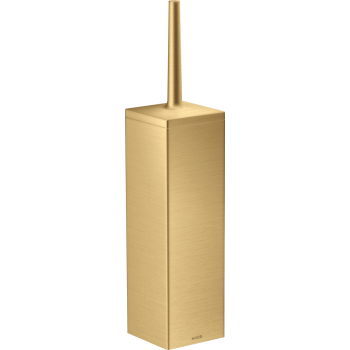 - AXOR Universal Rectangular Szczotka do WC z pojemnikiem, ścienna złoty optyczny szczotkowany 42655250 - 42655250 - Łazienki Szydłowski