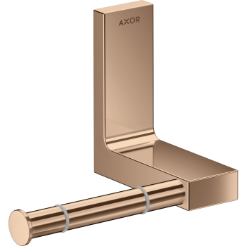 - AXOR Universal Rectangular Uchwyt na papier toaletowy czerwony złoty polerowany 42656300 - 42656300 - Łazienki Szydłowski