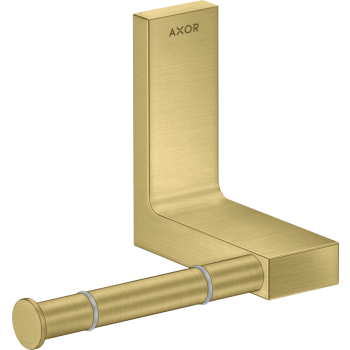 - AXOR Universal Rectangular Uchwyt na papier toaletowy mosiądz szczotkowany 42656950 - 42656950 - Łazienki Szydłowski