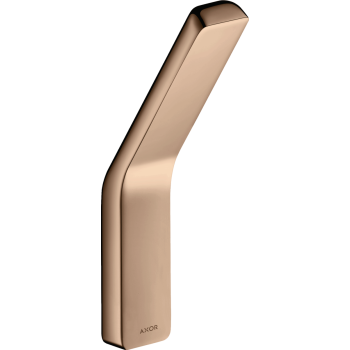  - AXOR Universal Softsquare Haczyk na ręcznik czerwone złoto polerowane 42801300 - 42801300 - Łazienki Szydłowski