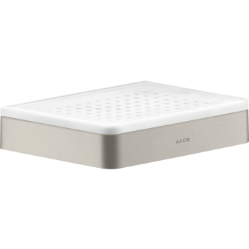 - AXOR Universal Softsquare Mydelniczka / półka stal szlachetna optyczna 42803800 - 42803800 - Łazienki Szydłowski