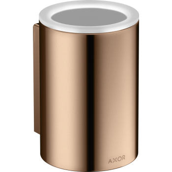 - AXOR Universal Circular Kubek na szczoteczki do zębów czerwony złoty polerowany 42804300 - 42804300 - Łazienki Szydłowski