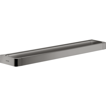  - AXOR Universal Softsquare Wieszak na ręcznik kąpielowy 60 cm czarny chrom polerowany 42832330 - 42832330 - Łazienki Szydłowski