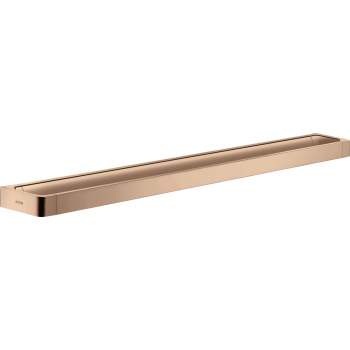  - AXOR Universal Softsquare Wieszak na ręcznik kąpielowy 80 cm czerwony złoty polerowany 42833300 - 42833300 - Łazienki Szydłowski