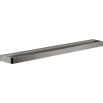  - AXOR Universal Softsquare Wieszak na ręcznik kąpielowy 80 cm czarny chrom polerowany 42833330 - 42833330 - Łazienki Szydłowski