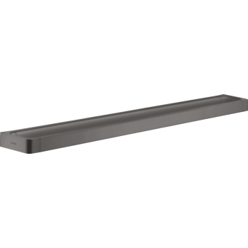  - AXOR Universal Softsquare Wieszak na ręcznik kąpielowy 80 cm czarny chrom szczotkowany 42833340 - 42833340 - Łazienki Szydłowski