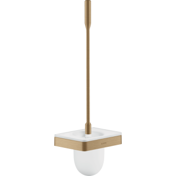 - AXOR Universal Softsquare Szczotka do WC z pojemnikiem, ścienna brąz szczotkowany 42835140 - 42835140 - Łazienki Szydłowski