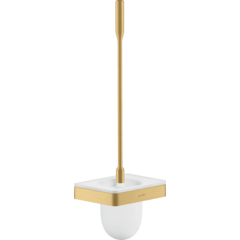  - AXOR Universal Softsquare Szczotka do WC z pojemnikiem, ścienna złoty optyczny szczotkowany 42835250 - 42835250 - Łazienki Szydłowski