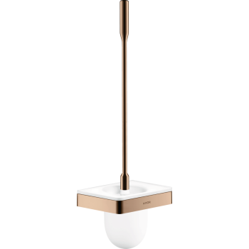  - AXOR Universal Softsquare Szczotka do WC z pojemnikiem, ścienna czerwony złoty polerowany 42835300 - 42835300 - Łazienki Szydłowski