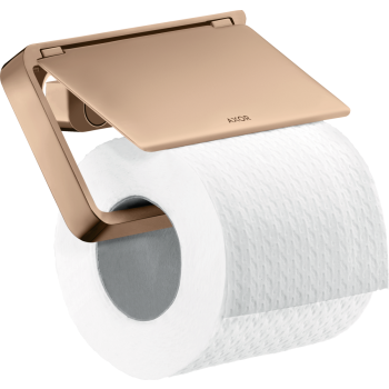  - AXOR Universal Softsquare Uchwyt na papier toaletowy z osłoną czerwony złoty polerowany 42836300 - 42836300 - Łazienki Szydłowski