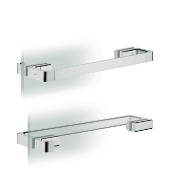 - AXOR Universal Softsquare Uchwyt drzwi prysznicowych 44,4 cm chrom 42837000 - 42837000 - Łazienki Szydłowski