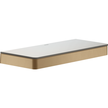 - AXOR Universal Softsquare Półka 30 cm brąz szczotkowany 42838140 - 42838140 - Łazienki Szydłowski