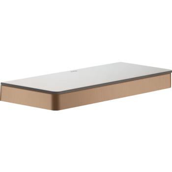  - AXOR Universal Softsquare Półka 30 cm czerwone złoto szczotkowane 42838310 - 42838310 - Łazienki Szydłowski