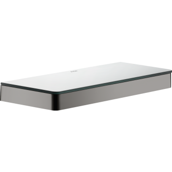  - AXOR Universal Softsquare Półka 30 cm czarny chrom polerowany 42838330 - 42838330 - Łazienki Szydłowski