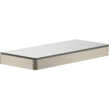  - AXOR Universal Softsquare Półka 30 cm nikiel szczotkowany 42838820 - 42838820 - Łazienki Szydłowski
