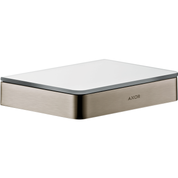  - AXOR Universal Softsquare Półka 15 cm nikiel szczotkowany 42840820 - 42840820 - Łazienki Szydłowski