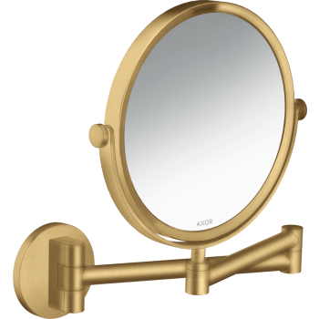 - AXOR Universal Circular Lusterko kosmetyczne złoty optyczny szczotkowany 42849250 - 42849250 - Łazienki Szydłowski