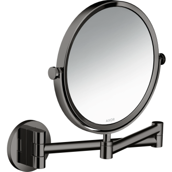 - AXOR Universal Circular Lusterko kosmetyczne Czarny Chrom Polerowany 42849330 - 42849330 - Łazienki Szydłowski