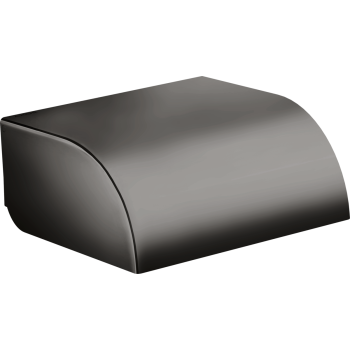 - AXOR Universal Circular Uchwyt na papier toaletowy z osłoną czarny chrom polerowany 42858330 - 42858330 - Łazienki Szydłowski