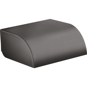 - AXOR Universal Circular Uchwyt na papier toaletowy z osłoną czarny chrom szczotkowany 42858340 - 42858340 - Łazienki Szydłowski