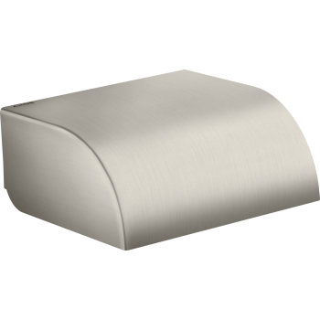 - AXOR Universal Circular Uchwyt na papier toaletowy z osłoną stal szlachetna optyczna 42858800 - 42858800 - Łazienki Szydłowski