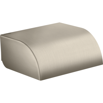  - AXOR Universal Circular Uchwyt na papier toaletowy z osłoną nikiel szczotkowany 42858820 - 42858820 - Łazienki Szydłowski