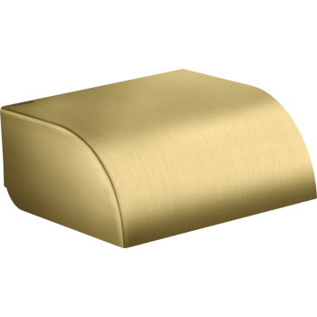  - AXOR Universal Circular Uchwyt na papier toaletowy z osłoną mosiądz szczotkowany 42858950 - 42858950 - Łazienki Szydłowski