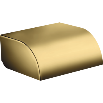 - AXOR Universal Circular Uchwyt na papier toaletowy z osłoną złoty optyczny polerowany 42858990 - 42858990 - Łazienki Szydłowski