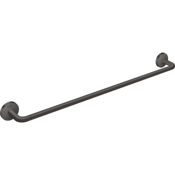 - AXOR Universal Circular Wieszak na ręcznik kąpielowy 60 cm czarny chrom szczotkowany 42860340 - 42860340 - Łazienki Szydłowski