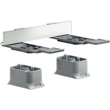  - AXOR Universal Softsquare Zestaw adapterów nikiel szczotkowany 42870820 - 42870820 - Łazienki Szydłowski