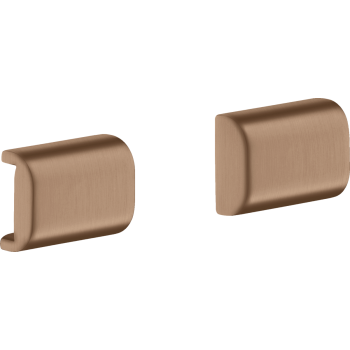  - AXOR Universal Softsquare Zaślepki czerwone złoto szczotkowane 42871310 - 42871310 - Łazienki Szydłowski