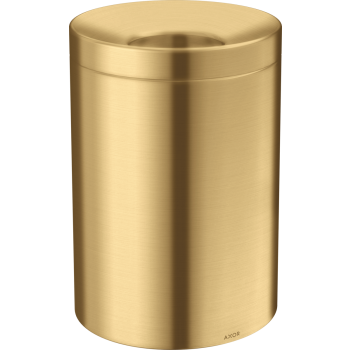 - AXOR Universal Circular Kosz na śmieci złoty optyczny szczotkowany 42872250 - 42872250 U - Łazienki Szydłowski