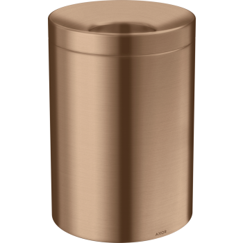- AXOR Universal Circular Kosz na śmieci czerwone złoto szczotkowane 42872310 - 42872310 - Łazienki Szydłowski