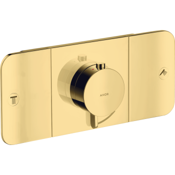  - AXOR One Moduł termostatyczny do 2 odbiorników, podtynkowy złoty optyczny polerowany 45712990 - 45712990 - Łazienki Szydłowski