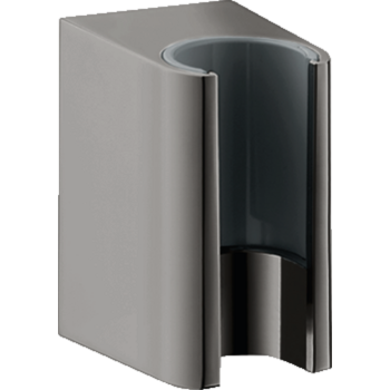 - AXOR One Uchwyt prysznicowy czarny chrom polerowany 45721330 - 45721330 U - Łazienki Szydłowski