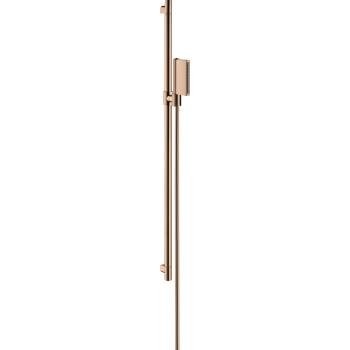  - AXOR One Zestaw prysznicowy 90 cm z słuchawką prysznicową 2jet czerwony złoty polerowany 45722300 - 45722300 - Łazienki Szydłowski