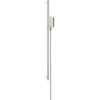 - AXOR One Zestaw prysznicowy 90 cm z główką prysznicową 2jet stal szlachetna optyczna 45722800 - 45722800 - Łazienki Szydłowski