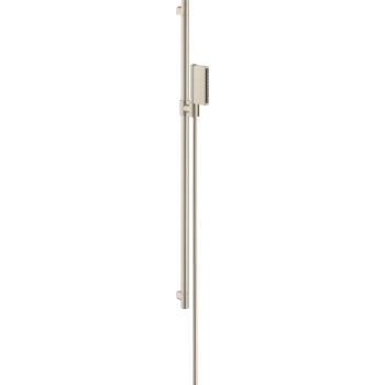 - AXOR One Zestaw prysznicowy 90 cm z główką prysznicową 2jet nikiel szczotkowany 45722820 - 45722820 U - Łazienki Szydłowski