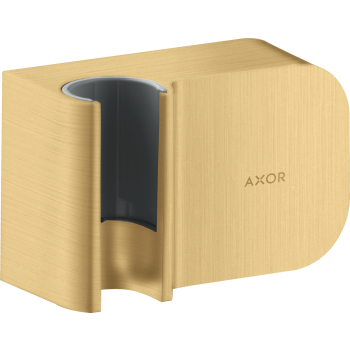  - AXOR One Przyłącze węża prysznicowego z uchwytem złoty optyczny szczotkowany 45723250 - 45723250 U - Łazienki Szydłowski