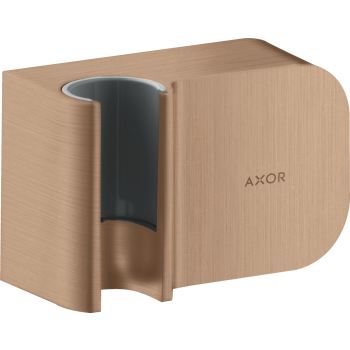 - AXOR One Przyłącze węża prysznicowego z uchwytem czerwone złoto szczotkowane 45723310 - 45723310 - Łazienki Szydłowski